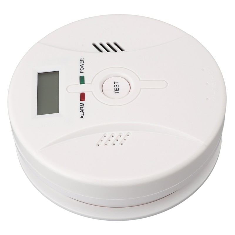 2 in 1 Smoke and CO Detector Sound Light Alarm
