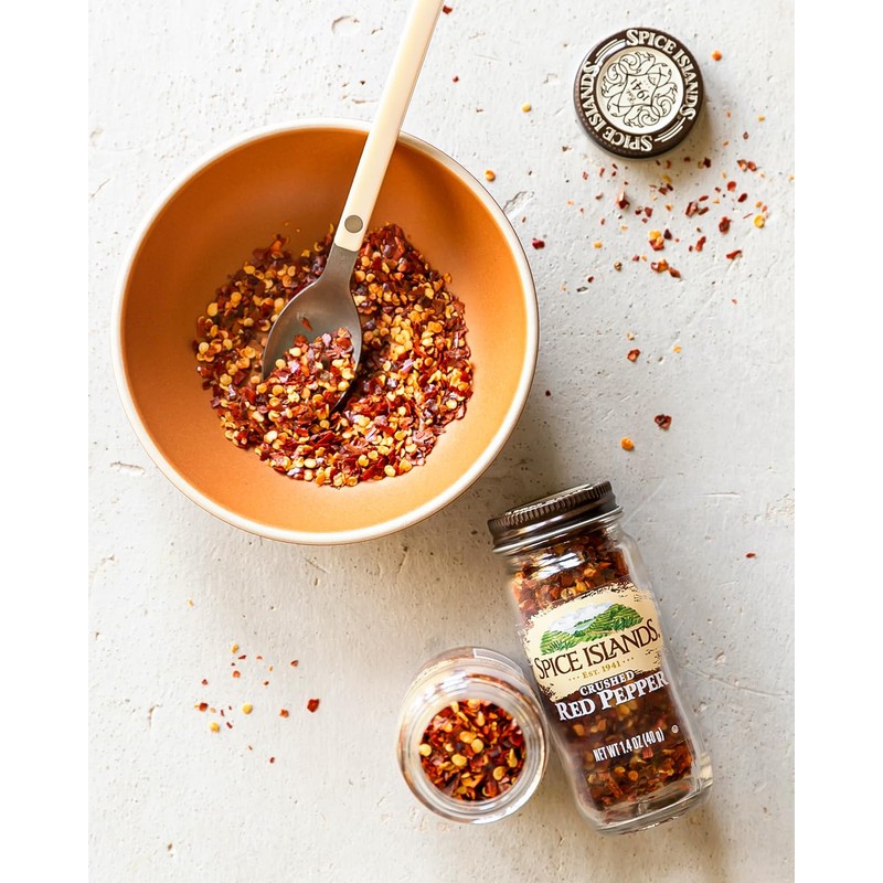 Spice Islands Crushed Red Pepper, 1.4 Ounce
