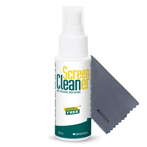 Screen Cleaner Spray with Microfiber Cloth, Laptop Cleaner, TV Screen