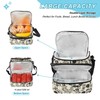 CBBYY Goth Bat Insulated Lunch Bag for Women Men Double