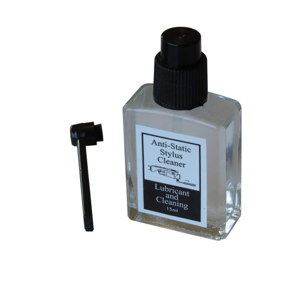 Anti-Static Phono Cartridge Stylus Cleaner Brush and Lubricant Preservative