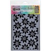 Stencil Star Flurry 5x8 - Dylusions