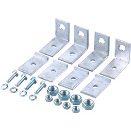 TRUSCO(トラスコ) 収集用ゴミ箱用キャスター取付金具 TGS-K