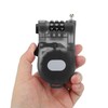 PATIKIL 3.28 Feet Retractable Cable Lock, 3 Digit Steel Cable