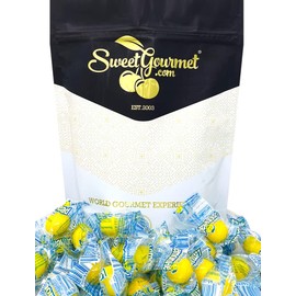 SweetGourmet Original LemonHead Candy Wrapped Bulk | 1 Pound