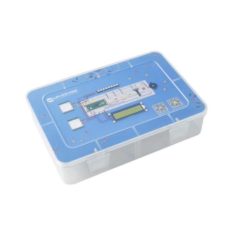 waveshare for Raspberry Pi Pico Basic Starter Kit with Rich