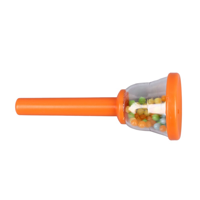 Kids Hand Bell Children Grip Training Plastic Hand Percussion Bell