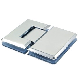 Di Vapor (R) 180 Degree Glass To Glass Shower Door Hinge Chrome Plated Cone
