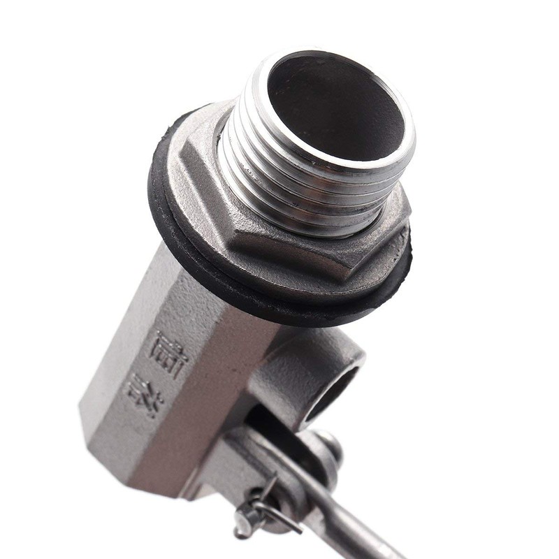CoCocina Stainless Steel Floating Ball Valve, DN15 1/2 inch, 90