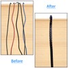 COOYA Cable Management Sleeve Cord Organizer Concealer for TV/Computer/Office, 60