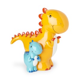 Mousehouse Gifts Adorable Dinosaur Money Box/Piggy Bank for Girl/Boy/Children (Mother and Baby T-Rex)