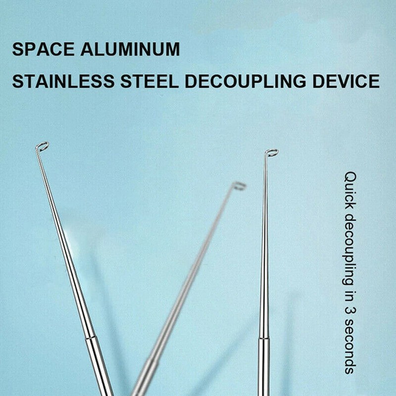 6.8 Inch Fishing Hook Remover Stainless Steel Fishhook Dehooker Hook