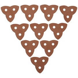 PLANT SUPPORT MADE EASY Stretch Rubber Plant Stake Connecters, 10-Pack