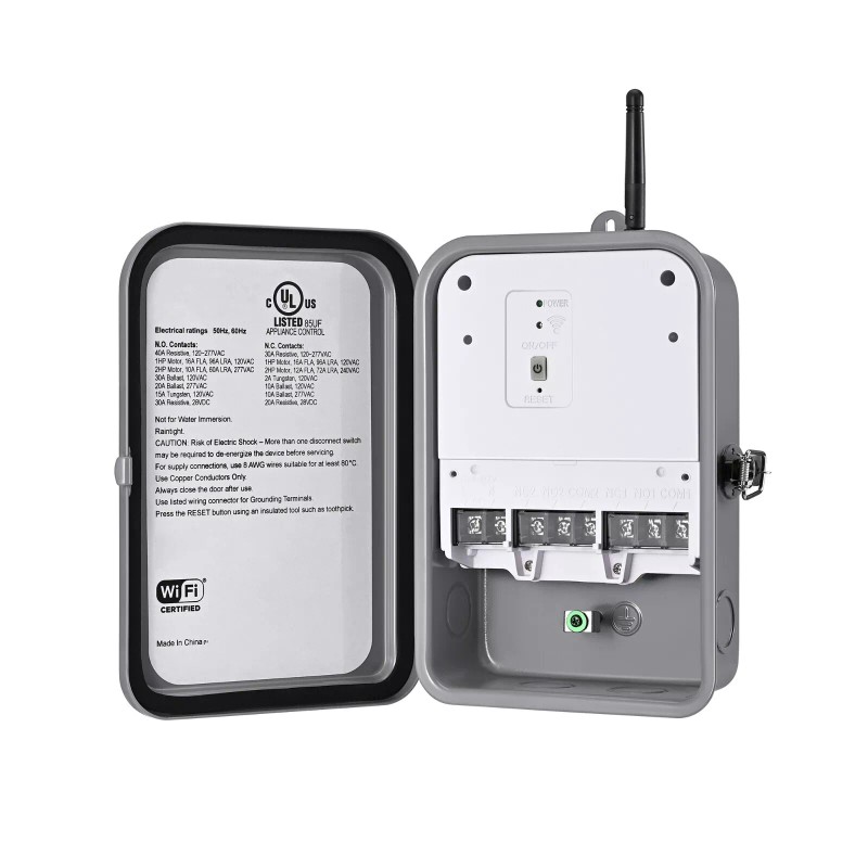 DEWENWILS Smart Pool Pump Timer Outdoor Heavy Duty WiFi Programmable