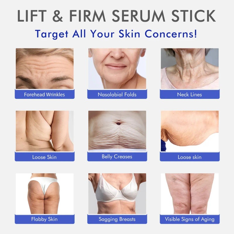 Firming Serúm Stick 3 En 1 Portatil Piel Firme Rejuvenecida