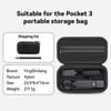 YINGSHIJIANG Osmo Pocket 3 Case,Perfect Fit Portable PU Storage Pouch