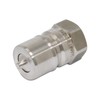 3/4″ NPT ISO 7241-B Stainless Steel Quick Disconnect Hydraulic Coupler