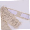 KOMBIUDA Elastic Abdominal Belt for Tube Care Breathable and Beige