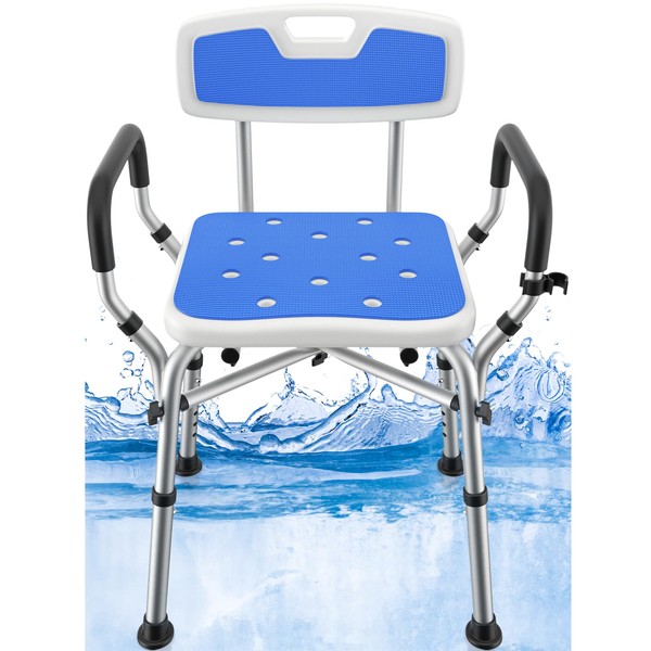 Shower Chair for Inside Shower, BRITULIF Shower Seats for Adults,