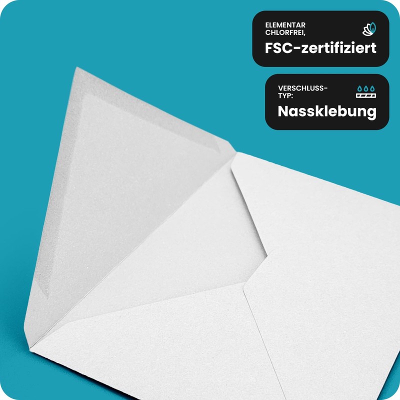 Netuno 25 Envelopes Olive Green DIN C6 114 x 162
