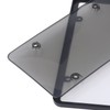 License Plate Frame Cover Set Standard Fit Smoky UV Resistant