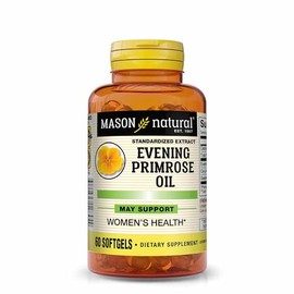 Mason Vitamins Evening Primrose Oil Woman's Health Softgels, 60 Count