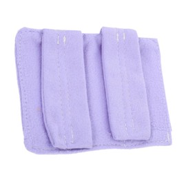 FRCOLOR Post Heart Surgery Strap Cushion Pillow Reusable Soft Cloth Support Pad for Women Washable Comfort Protector for Chest Purple