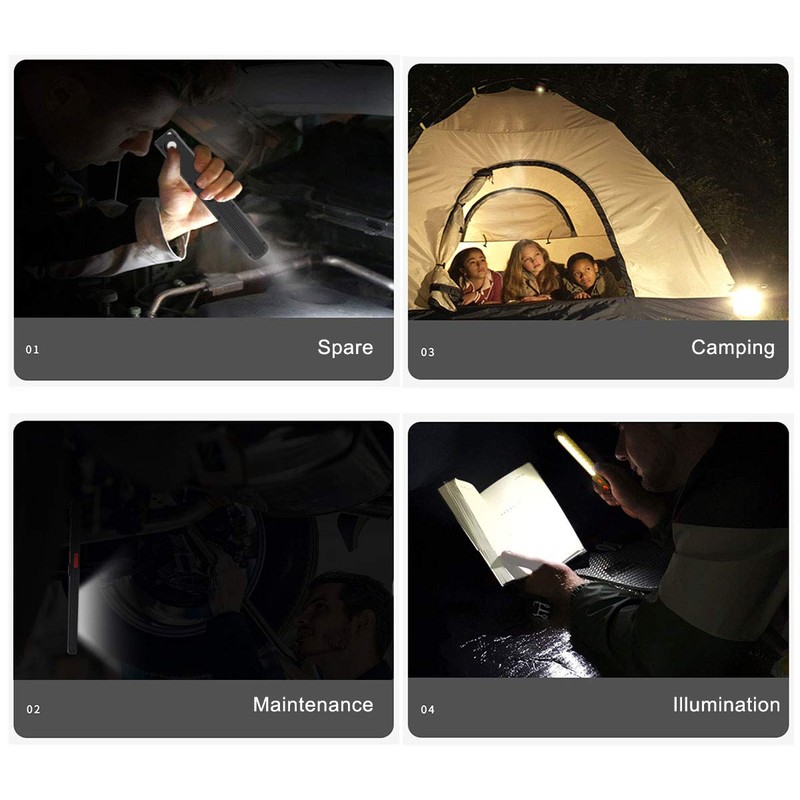 LED Work Light, 2-in-1 Super Bright Two-Tone Combination Light with