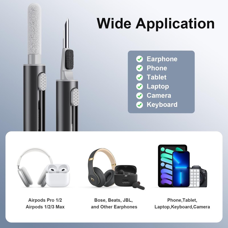 Hyashee Cleaner Kit for Airpods Pro 1 2 3 Multi-Function