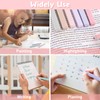 Pastel Highlighter Pen, Pack of 12, Pastel Assorted Colours, Aesthetic