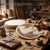 6 Pack Round Wooden Discs, Unfinished Wood Circles for Crafts