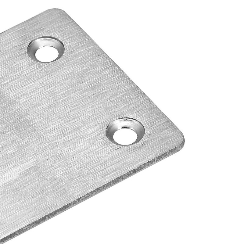 sourcing map Repair Plate, 60mm x 50mm, Flat Fixing Mending
