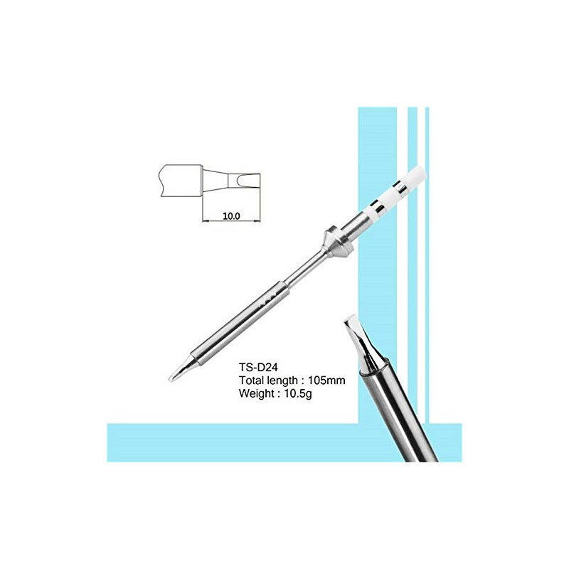 TS100 Soldering Iron Tips, BE-TOOL 1 Piece, 70W Original Upgraded