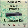 Nikko Beta II Preamp Ultimate Upgrade Kit Genuine Parts Restoration