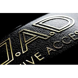 ギャルソン DAD 車用ルームミラー LUXURY クリスタル ミラーフェイス ゴールドロゴ:クリスタル SA823-01 D.A.D