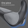 22.2mm Mountain Bicycle Ox Horn Handbar Bilateral Locking Durable Rubber