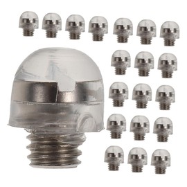 Ipetboom 20Pcs Scissor Silencers Metal Replacement Mufflers for Hair Cutting Practical Noise Reduction Accessories for Barbers and Salons for Quiet Hairdressing Environment