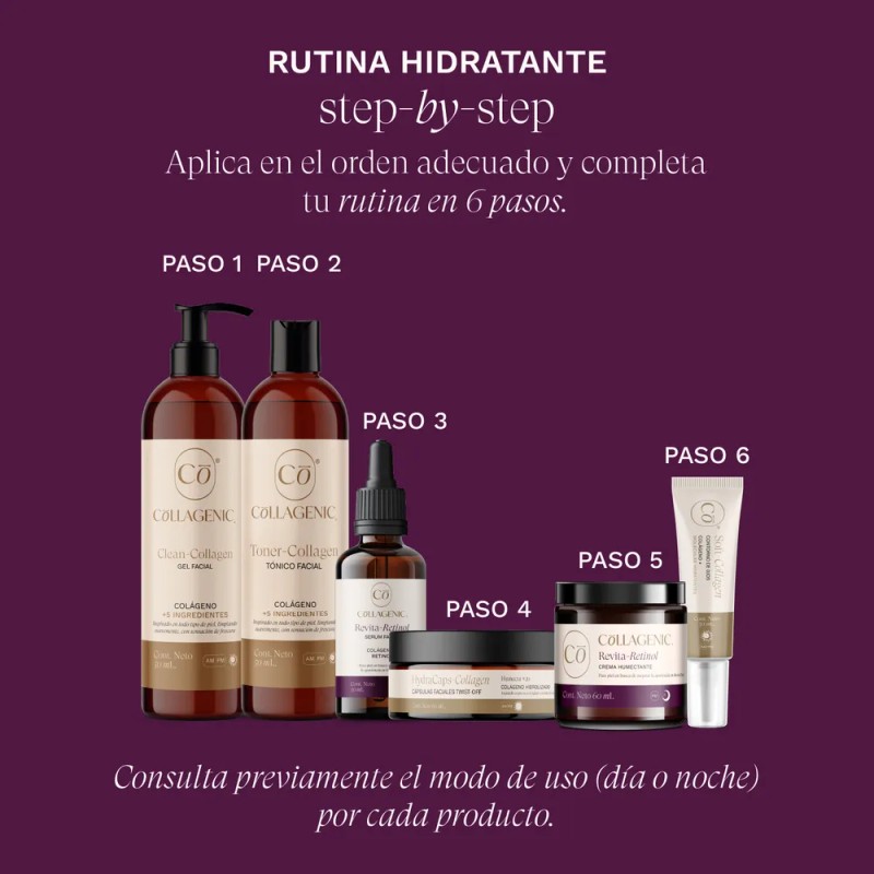 Serum Facial Antiarrugas Collagenic Baba De Caracol Retinol Todo Tipo