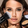 Banidy Brocha Maquillaje Kabuki Brochas Faciales Retráctiles Viajes Rubor Portátil
