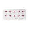 POWER JEWELRY 10 PCS Ear Urn Jewelry March Birthstone Color