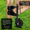 YONSIN 4.3" Heavy Duty Caster Wheel with Spring Loaded for
