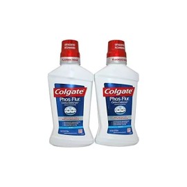 Phos Flur Anti Cavidad Fluoruro Enjuague, Cool Mint, Botella