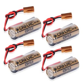 ﹙▷ 4 Pcs ◁﹚CR8.LHC 3V 2600mAh for Fuji FDK CR8-LHC, CR8-LHC 3V Battery Toto, Fuji CR8-LHC Battery 3V Automatic Flusher