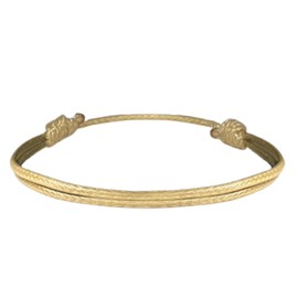 Luck Strings Wax Nylon Adjustable Cord Bracelet for Men or Women - Leather imitation string Unisex Adult Waterproof Surfer Jewelry Friendship Gift (Tan, one size)