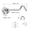 Door Hook and Eye Latch Stopper for Door Gate Window