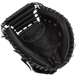 Zett BJCB71512S Boys Soft Baseball Catcher Mitt, Zero One Stage, For Catchers, Black (1900), Right Throw