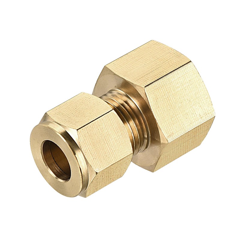 sourcing map Compression Tube Fitting G1/2 Female Thread x 10mm