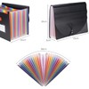 25 Pockets File Organiser, A4 Expanding File Folder Document Organiser