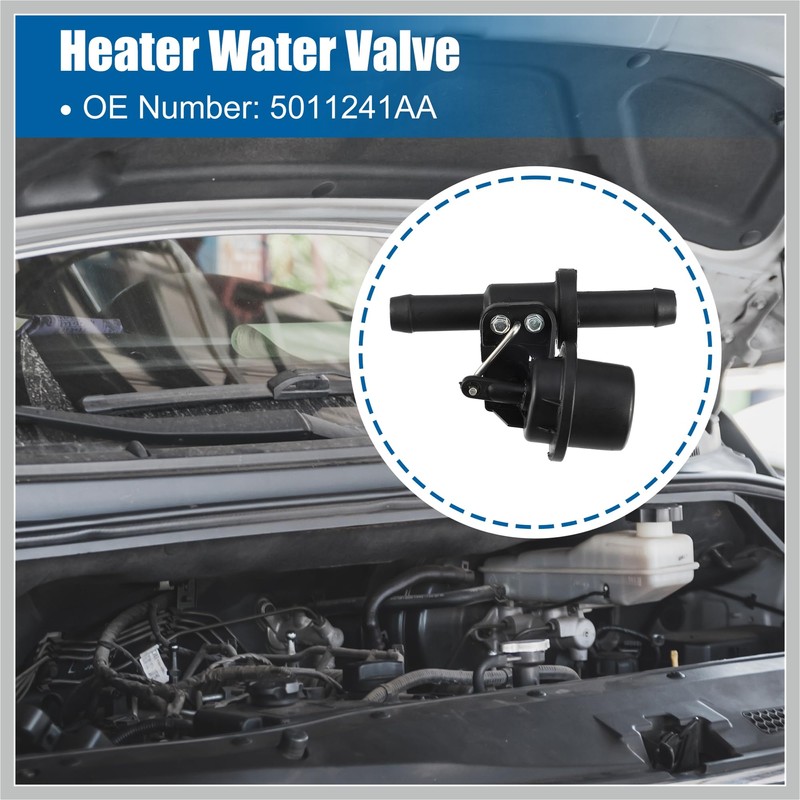 RATCHROLL HVAC Heater Control Valve for Dodge for Ram 1500
