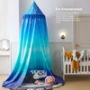 Bed Canopy for Kids, Printed Hanging Canopy for Baby Brib